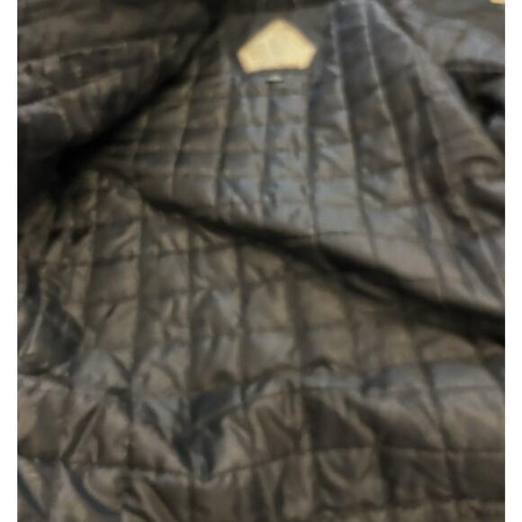 Mens S Jacket Winter Parka Insulated Water Resistant Hooded Mid weight BLK $120 - Picture 13 of 14